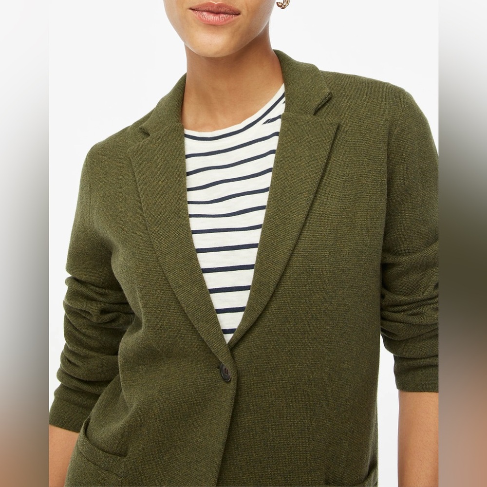 J Crew Factory Sweater Blazer